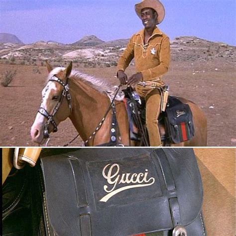 blazing saddles gucci